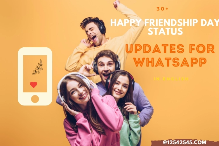 Happy Friendship Day Status Updates for Whatsapp in English