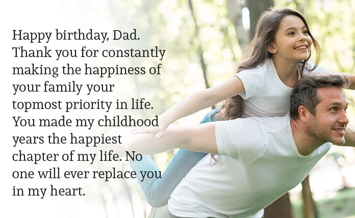 Happy Birthday Quotes to My Father