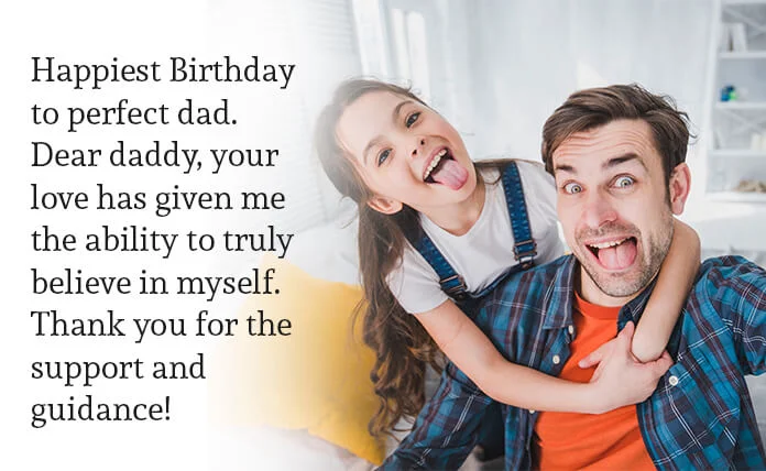 Happy Birthday Wishes for Father (Dad, Papa or Daddy)