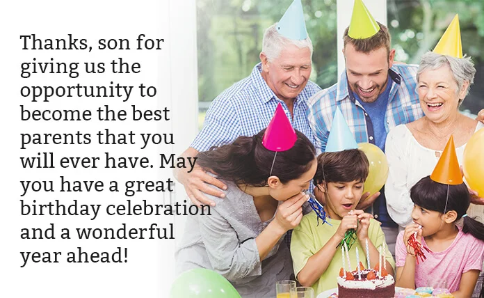 Amazing Birthday Wishes For Son