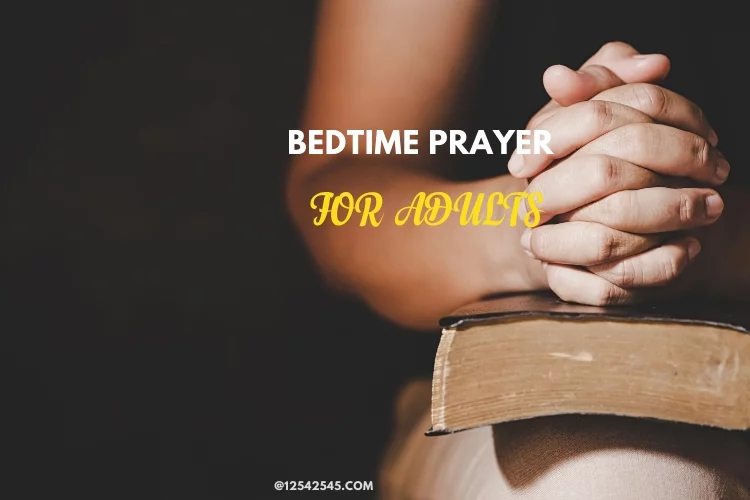 Bedtime Prayer for Adults