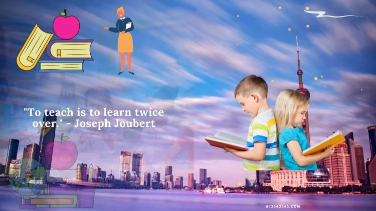 "To teach is to learn twice over." - Joseph Joubert