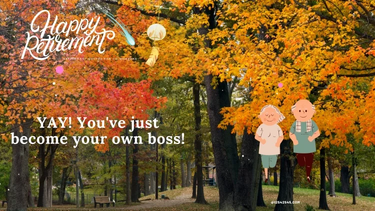 YAY! You've just become your own boss!
