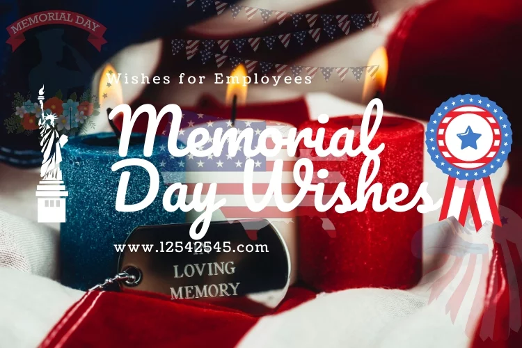 Memorial Day Wishes to Employees
