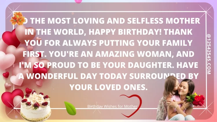 Happy Birthday Wishes, Messages & Quotes for Mom (Mother, Mommy)