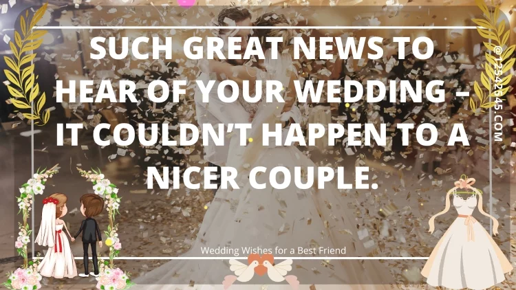 Such great news to hear of your wedding - It couldn't happen to a nicer couple.