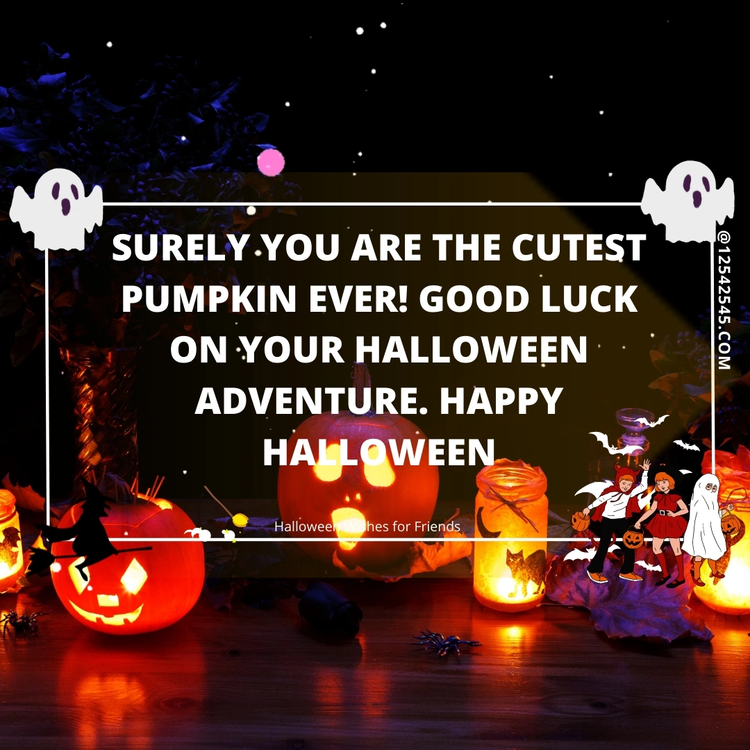 Surely you are the cutest pumpkin ever! Good luck on your Halloween adventure. Happy Halloween 2022!