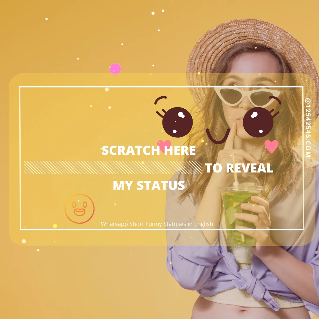 Scratch here ▒▒▒▒▒▒▒▒▒▒▒▒▒▒ to reveal my status