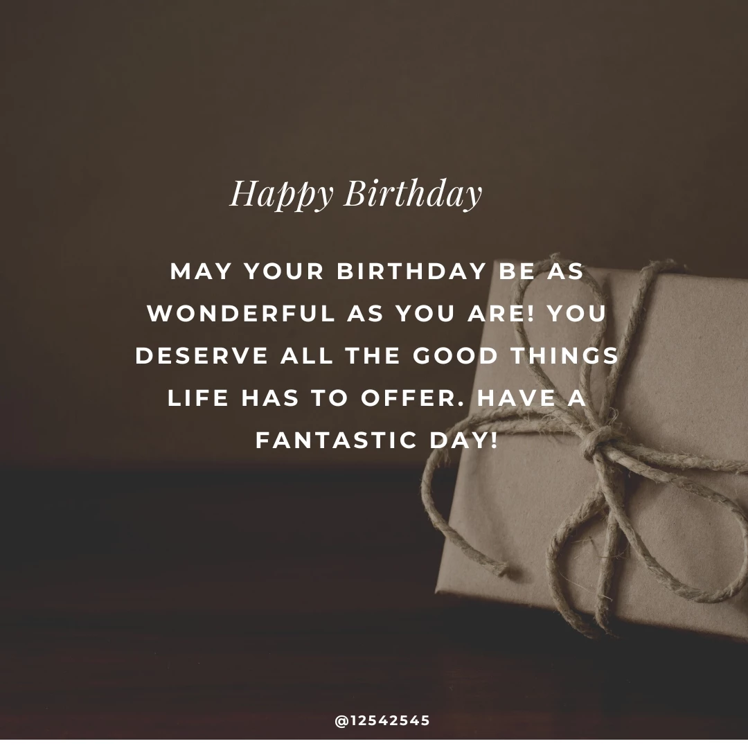 Simple Birthday Wishes Quotes to Show Happy Birthday for Friend or over ...