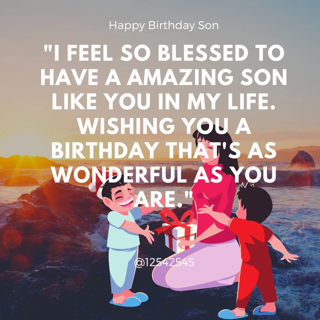 Heart Touching Birthday Quotes for Son From Mom