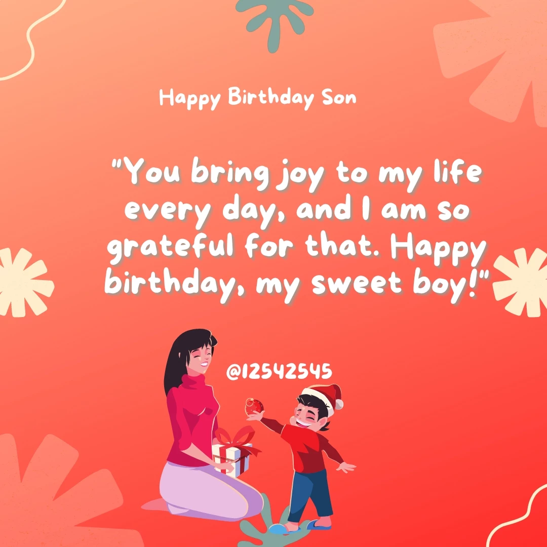 Heart Touching Birthday Quotes for Son From Mom