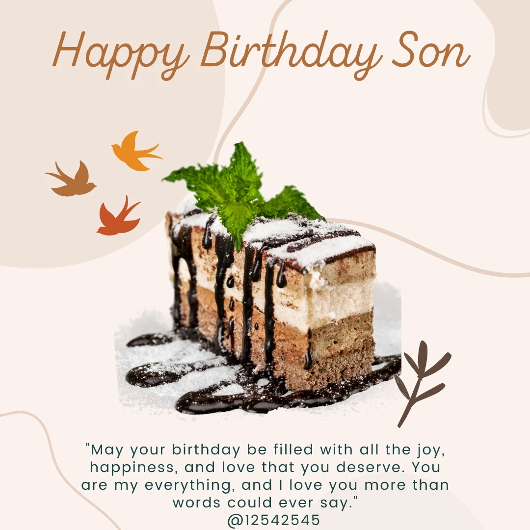 Heart Touching Birthday Quotes for Son From Mom