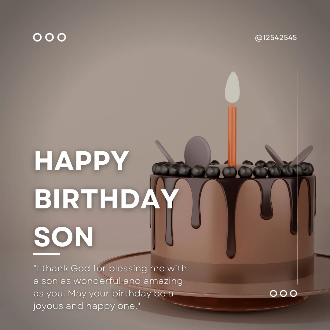 Heart Touching Birthday Quotes for Son From Mom