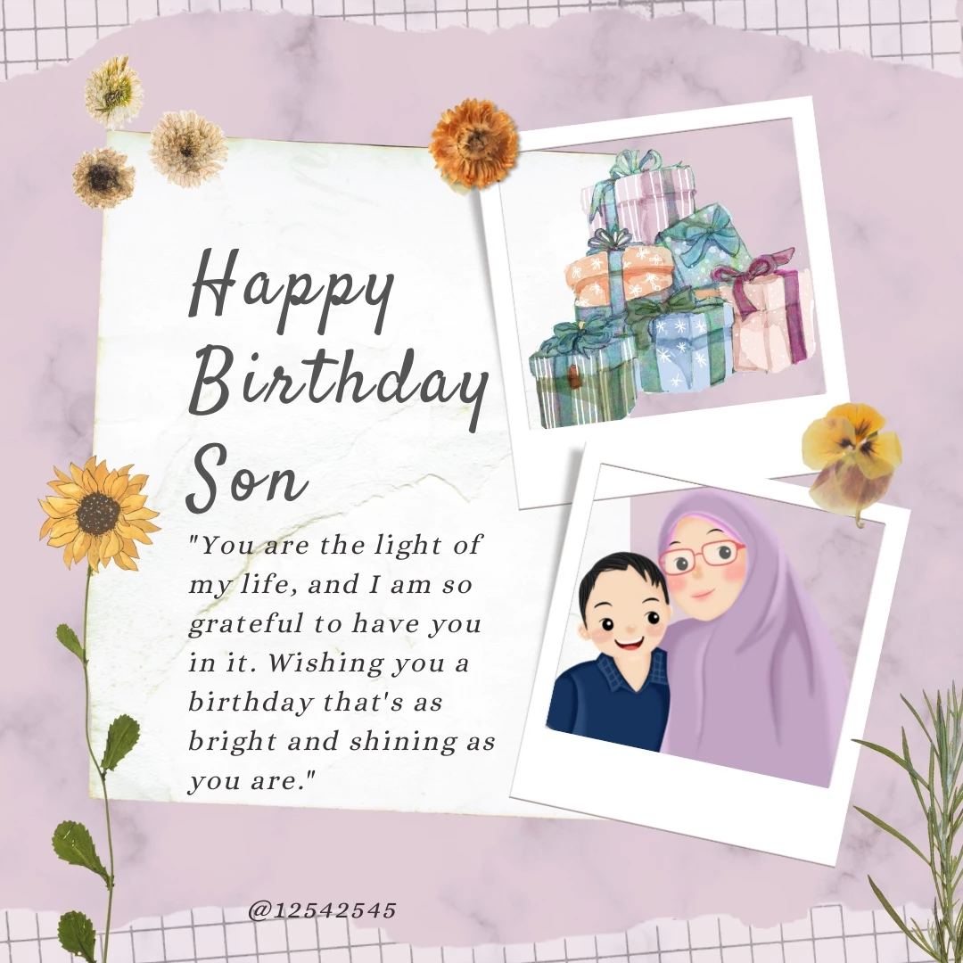 Heart Touching Birthday Quotes for Son From Mom