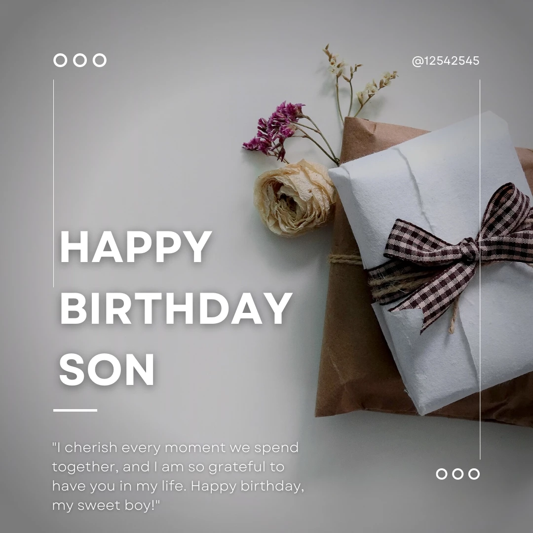 Heart Touching Birthday Quotes for Son From Mom