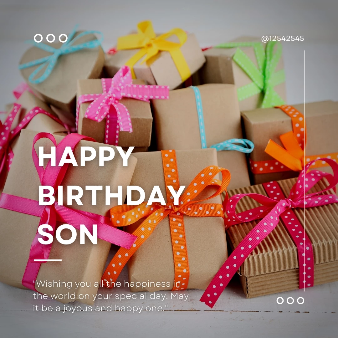 Heart Touching Birthday Quotes for Son From Mom