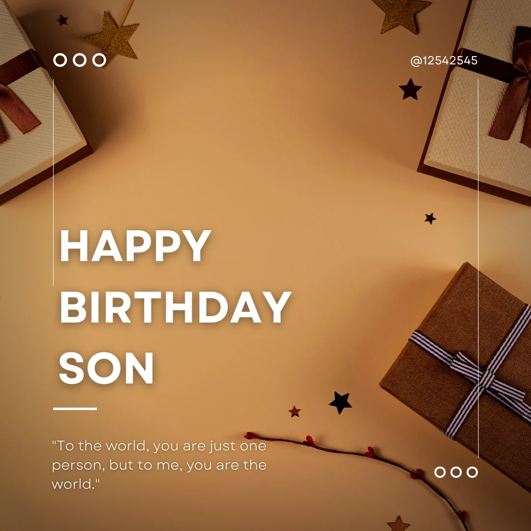 Heart Touching Birthday Quotes for Son From Mom