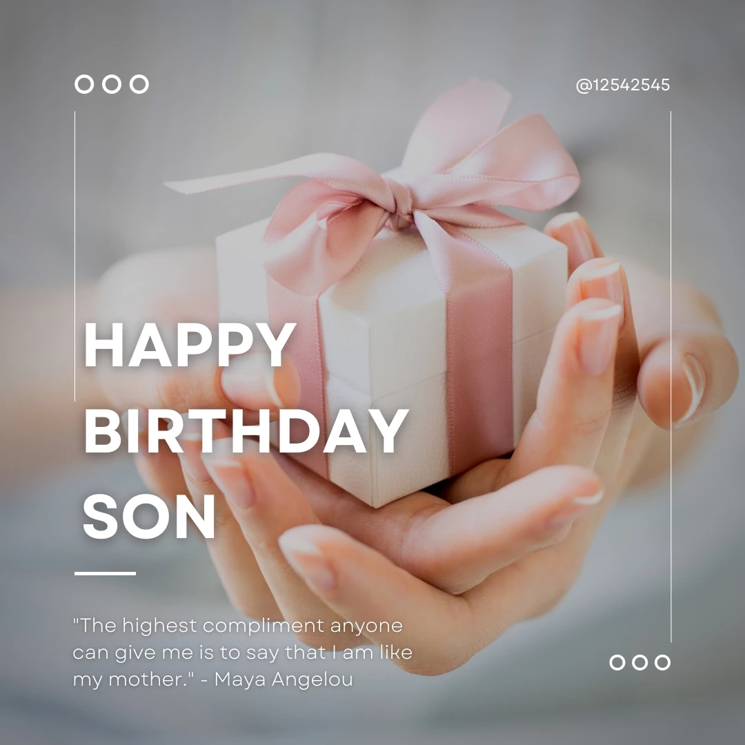 Heart Touching Birthday Quotes for Son From Mom