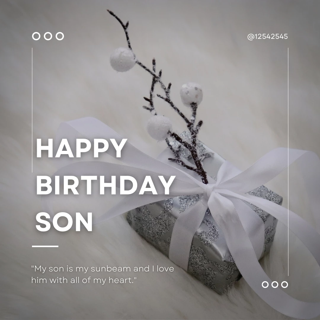 Heart Touching Birthday Quotes for Son From Mom