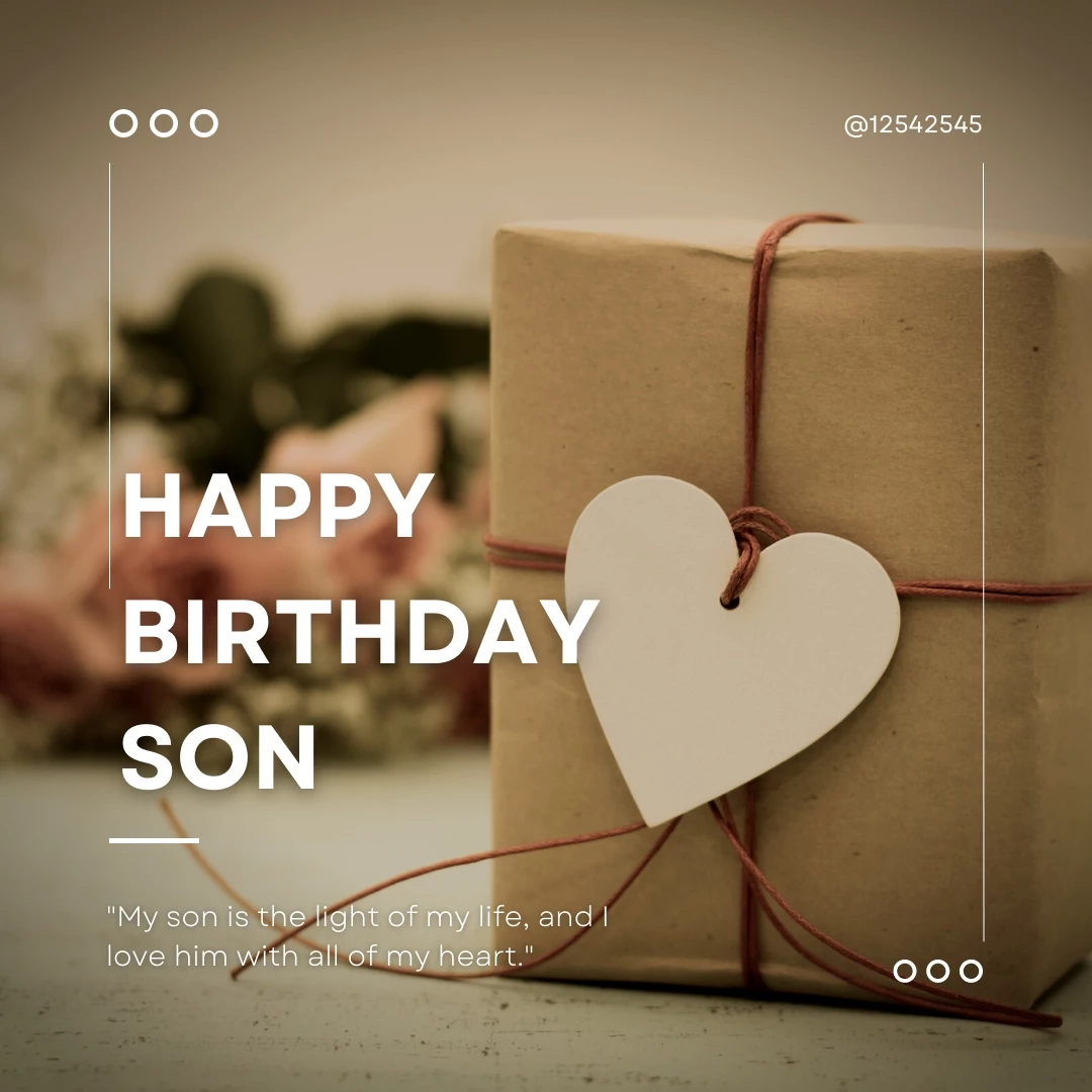 Heart Touching Birthday Quotes for Son From Mom