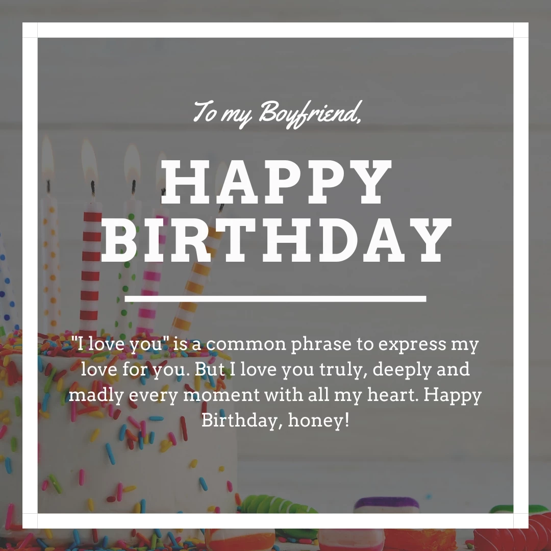 Emotional Birthday Messages for Boyfriend