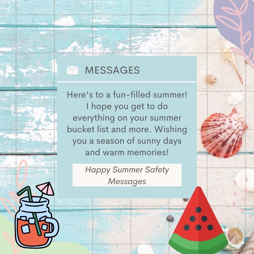 Summertime is a great time to enjoy outdoors, spend time with family and friends and make wonderful memories. I hope your summer is as enjoyable as it can be!