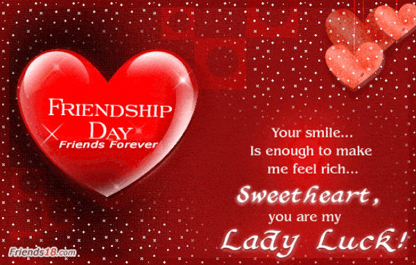 Happy Friendship Day My Love Messages