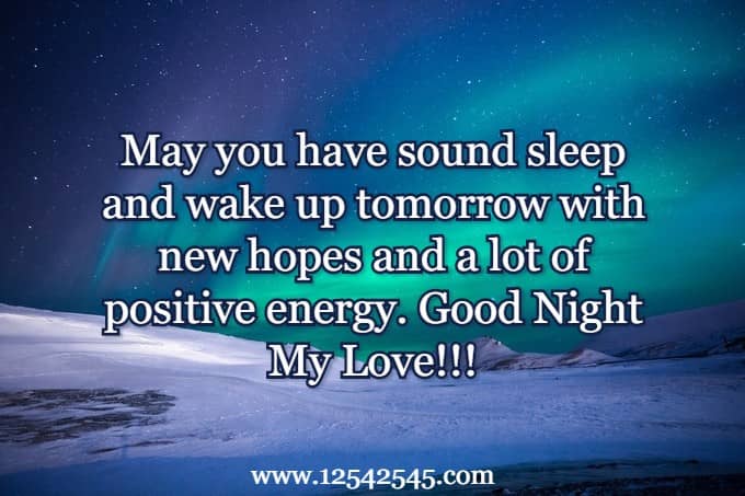Good Night Messages For Love