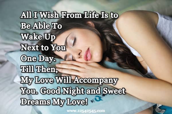 Good Night Messages For Love