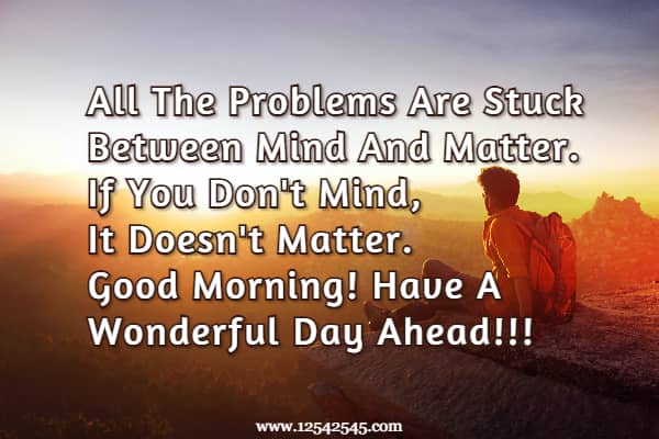 Inspirational Good Morning Quotes