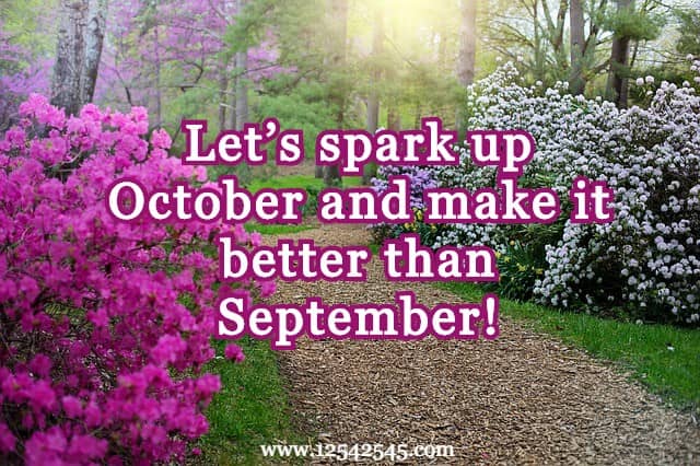Happy October Month Quotes For Inspiration