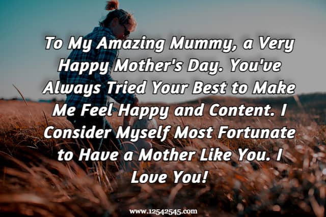 Happy Mothers Day Wishes for Mom from Daughter