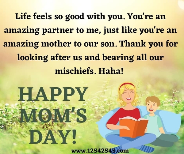 Happy Mother's Day Messages for Wife