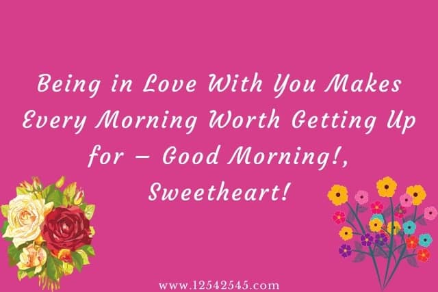 Good Morning Love Messages For Her