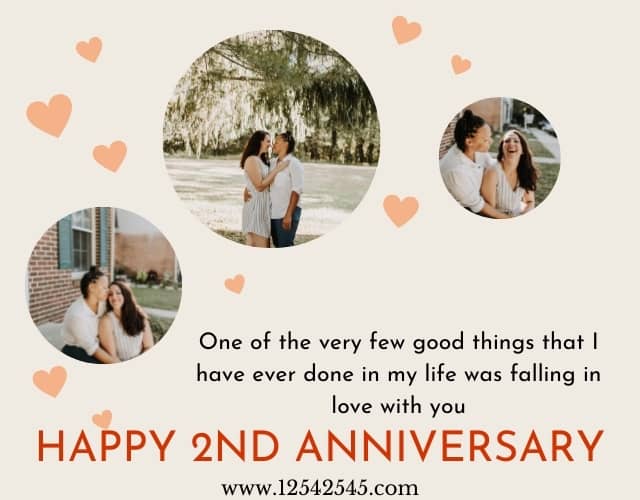 2nd Wedding Anniversary Wishes For Husband