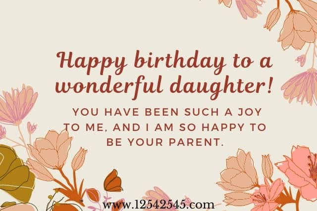 Heart Touching Birthday Greetings for Daughter