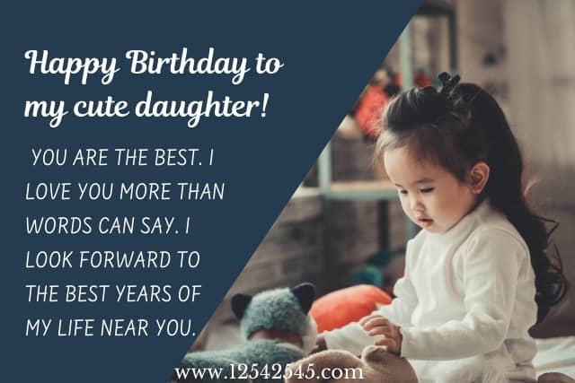 Emotional Birthday Wishes Messages for Daughter