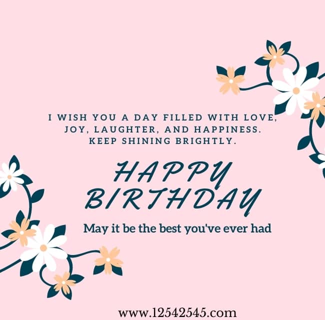 Cute Birthday Wishes for a Best Friend Female