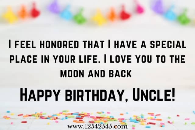 Heart Touching Birthday Wishes to Uncle