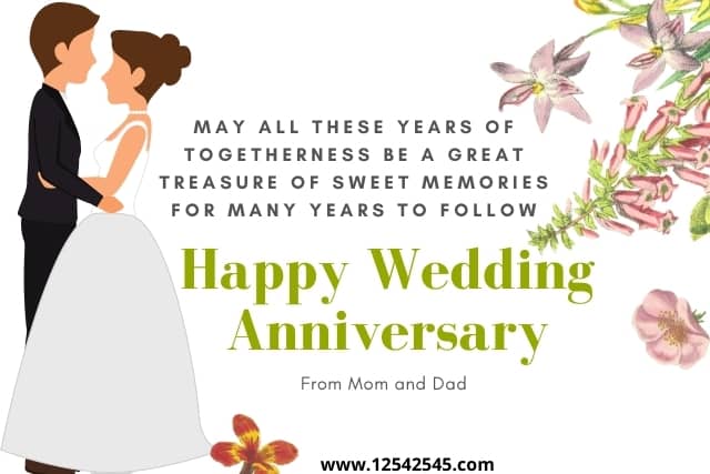 Wedding Anniversary Wishes For Son And Daughter In Law