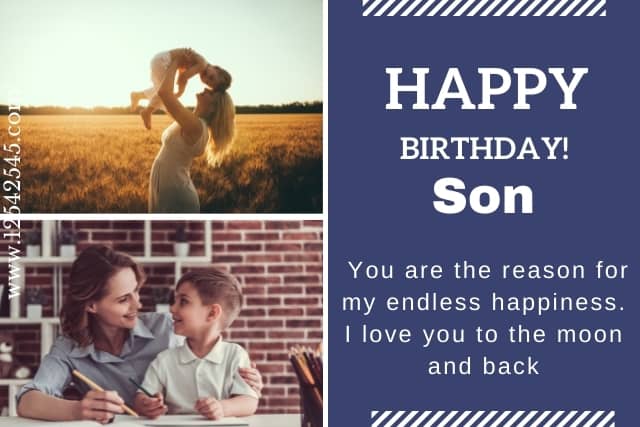 Birthday Wishes for Son from Mom