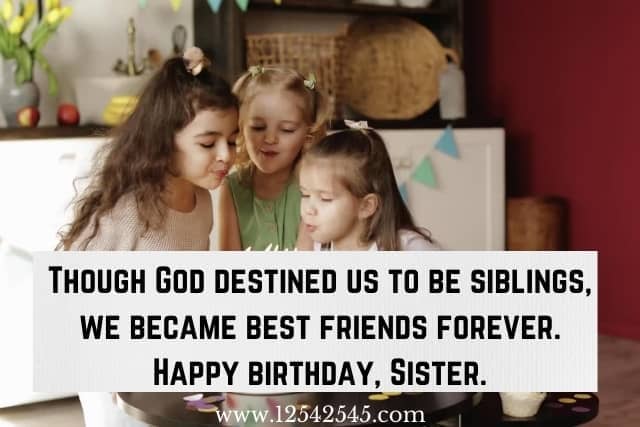 Christian Birthday Wishes For Sister