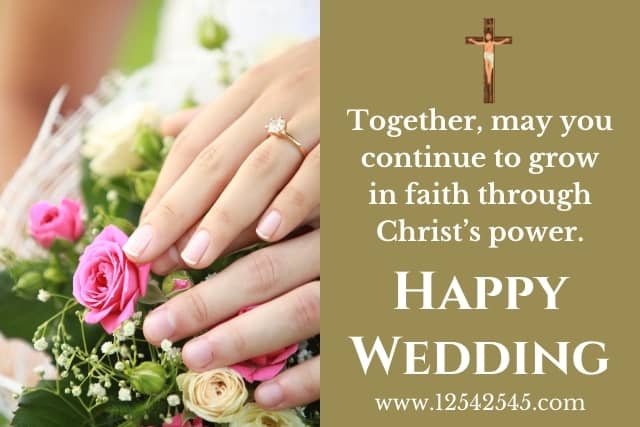 Christian Wedding Wishes for Cards