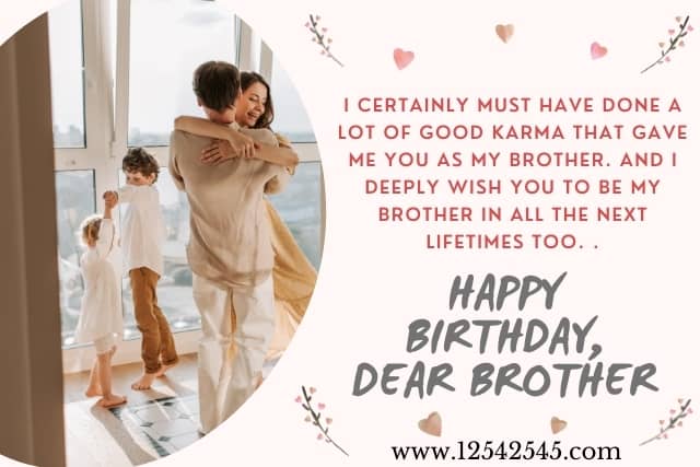 Heart Touching Birthday Wishes for Brother