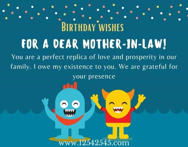 Birthday Wishes For Mother In Law