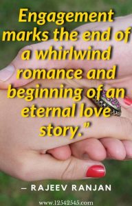 65+ Engagement Anniversary Wishes for Wife Husband Fiance & Fiancee