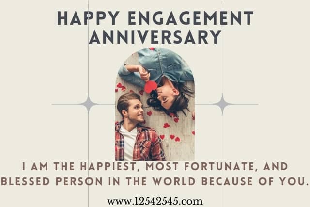 Engagement Anniversary Wishes For Wife