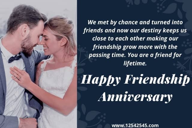 Friendship Anniversary Messages