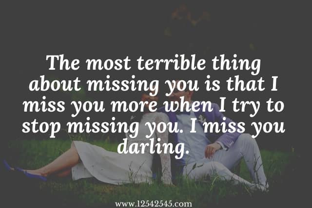 Good Morning Baby, I Miss You Quotes