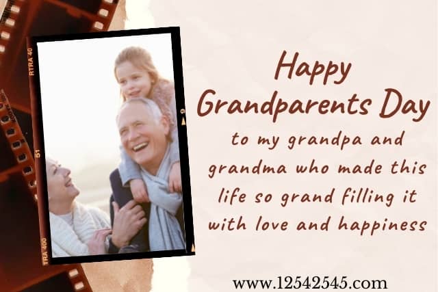 Grandparents' Day Wishes to Grandma